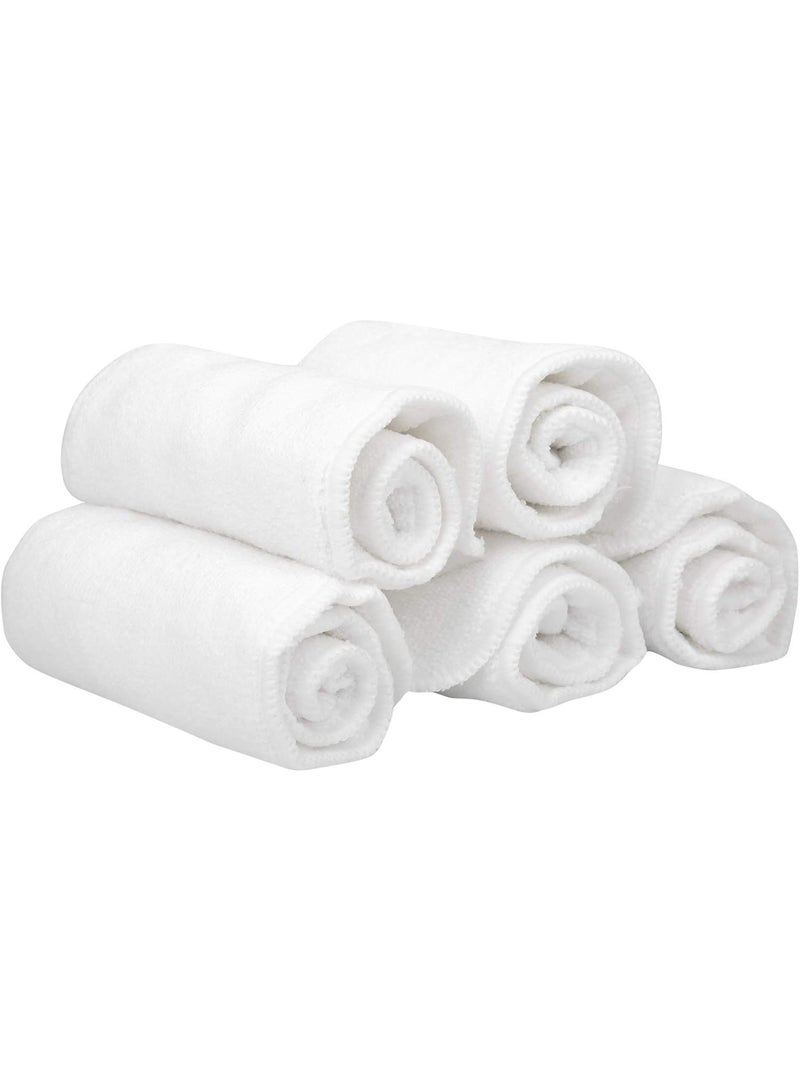 Womdee Cloth Diaper Inserts, Reusable Cloth Diapers For Babies Microfiber Baby Liner Inserts Washable 3L Absorbent Inserts Cloth Diaper Liners For Baby Cloth Diapers (Five tablets per) - Image 3